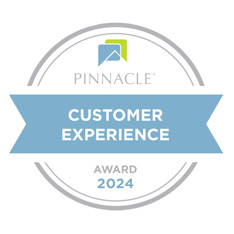 Pinnacle 2023 Customer Experience Award